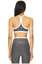 view 3 of 4 Spacedye Outlines Bra in True Gray Heather & Cloud White