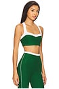 view 2 of 4 SPACEDYE TROPHY 스포츠 브라 in Summer Thyme Green
