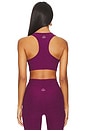 view 3 of 4 Spacedye Lift Your Spirits Sports Bra in Aubergine Beet