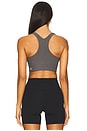 view 3 of 4 Spacedye Refocus Sports Bra in True Gray Heather