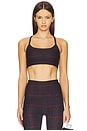 view 1 of 4 SOUTIEN-GORGE DE SPORT SLIM RACERBACK in Dark Cherry Prep Plaid