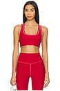 view 1 of 4 Spacedye Ready Sports Bra in Holly Red Heather