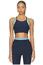 view 1 of 4 Spacedye On The Double Sports Bra in Nocturnal Navy