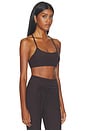 view 2 of 4 SOUTIEN-GORGE DE SPORT SPACEDYE  in Dark Chocolate Heather