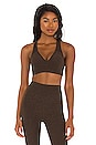 view 1 of 4 Spacedye Lift Your Spirits Bra in Chocolate Chip Espresso