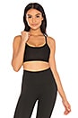 view 1 of 4 Intertwined Strappy Sports Bra in Black