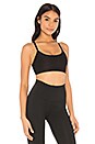 view 2 of 4 Intertwined Strappy Sports Bra in Black