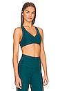 view 2 of 4 Spacedye Lift Your Spirits Sports Bra in Deep Sea Heather