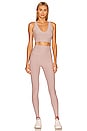 view 4 of 4 Spacedye Long Line Bra in Chai