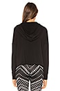 view 3 of 4 Sedona Cropped Hoodie in Black