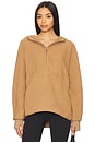 view 1 of 4 Urban Explorer Half Zip Pullover in Deep Tan