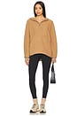 view 4 of 4 Urban Explorer Half Zip Pullover in Deep Tan
