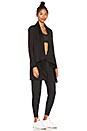 view 2 of 3 Everyday Drape Cardigan in Black