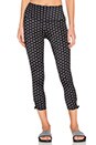 view 1 of 3 x Kate Spade High Waist Bow Capri Legging in Polka Dot