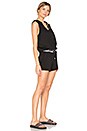 view 2 of 3 Varsity Romper in Black