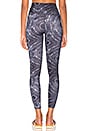 view 3 of 4 Lux Print High Waisted Legging in Ripple Effect