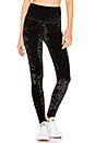 view 1 of 4 Crushed Velvet Legging in Black