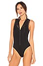 view 2 of 5 Soleil Bodysuit in Black