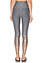 view 3 of 5 Alloy High Waisted Legging in Black, White & Rose Gold