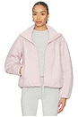 view 1 of 5 Warm Up Puffer Jacket in Pale Pink