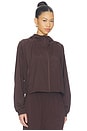view 2 of 4 Places To Go Uv Protection Jacket in Cocoa Plum