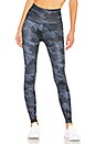 view 1 of 4 Lux High Waisted Midi Legging in Navy Camo