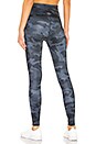 view 3 of 4 Lux High Waisted Midi Legging in Navy Camo
