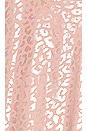 view 5 of 5 LEGGINGS SHINY in Tinted Rose & Iridescent Clear Leopard