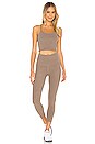 view 4 of 4 Walk And Talk Legging in Mocha & Latte