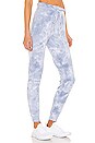 view 2 of 4 Lounge Around Midi Jogger in Blue Dream & Gray Cloud Dye