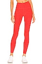 view 1 of 4 Spacedye At Your Leisure High Waisted Legging in Redflower Scarlet