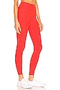 view 2 of 4 Spacedye At Your Leisure High Waisted Legging in Redflower Scarlet