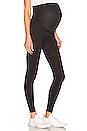 view 2 of 4 Maternity Love The Bump Long Legging in Jet Black