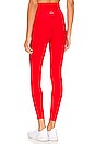 view 3 of 4 Spacedye Caught in the Midi Legging in Red Hot Siren