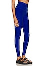 view 2 of 4 Spacedye Caught In The Midi Legging in Electric Royal Heather