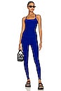 view 4 of 4 Spacedye Caught In The Midi Legging in Electric Royal Heather