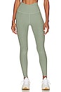 view 1 of 4 Spacedye At Your Leisure High Waistedmidi Legging in Grey Sage Heather