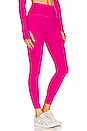 view 2 of 4 Powerbeyond High Waisted Midi Legging in Pink Energy