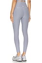 view 3 of 4 Spacedye At Your Leisure Midi Legging in Cloud Grey Heather