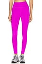 view 1 of 4 Powerbeyond Strive High Waisted Midi Legging in Violet Berry
