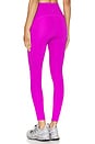 view 3 of 4 Powerbeyond Strive High Waisted Midi Legging in Violet Berry