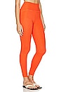 view 2 of 4 Powerbeyond Strive High Waisted Midi Legging in Sunset Orange