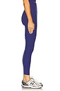 view 3 of 6 Spacedye Caught in The Midi High Waisted Legging in Eternal Blue Heather