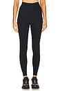 view 1 of 6 Spacedye Raise The Barre Shirred Legging in Darkest Night