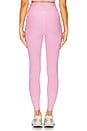 view 4 of 6 Spacedye Raise The Barre Shirred Legging in Pink Haze Heather