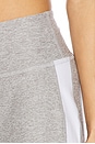 view 7 of 7 Spacedye Laid Back Stripe Pant in Silver Mist & Cloud White