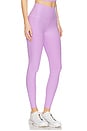view 2 of 6 Spacedye Caught in The Midi High Waisted Legging in Lilac Petal Heather