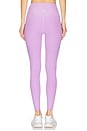 view 4 of 6 Spacedye Caught in The Midi High Waisted Legging in Lilac Petal Heather