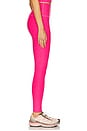 view 3 of 6 Spacedye Caught in The Midi High Waisted Legging in Vivid Pink Heather