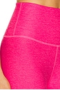view 6 of 6 Spacedye Caught in The Midi High Waisted Legging in Vivid Pink Heather